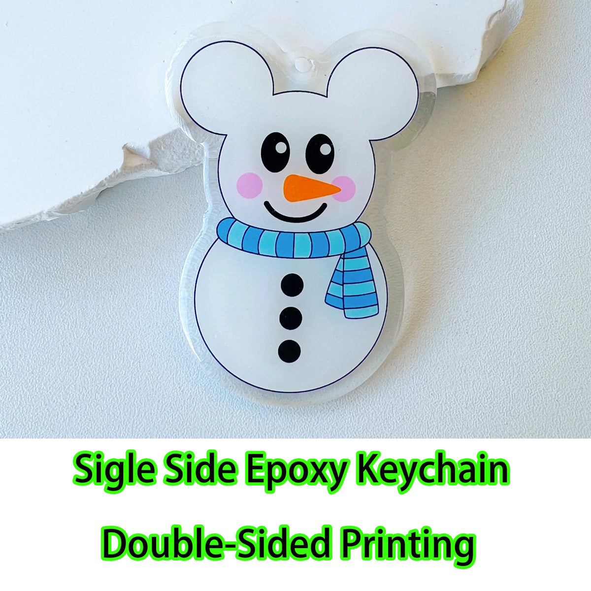 Holo Acrylic Keychain — Custom Charm