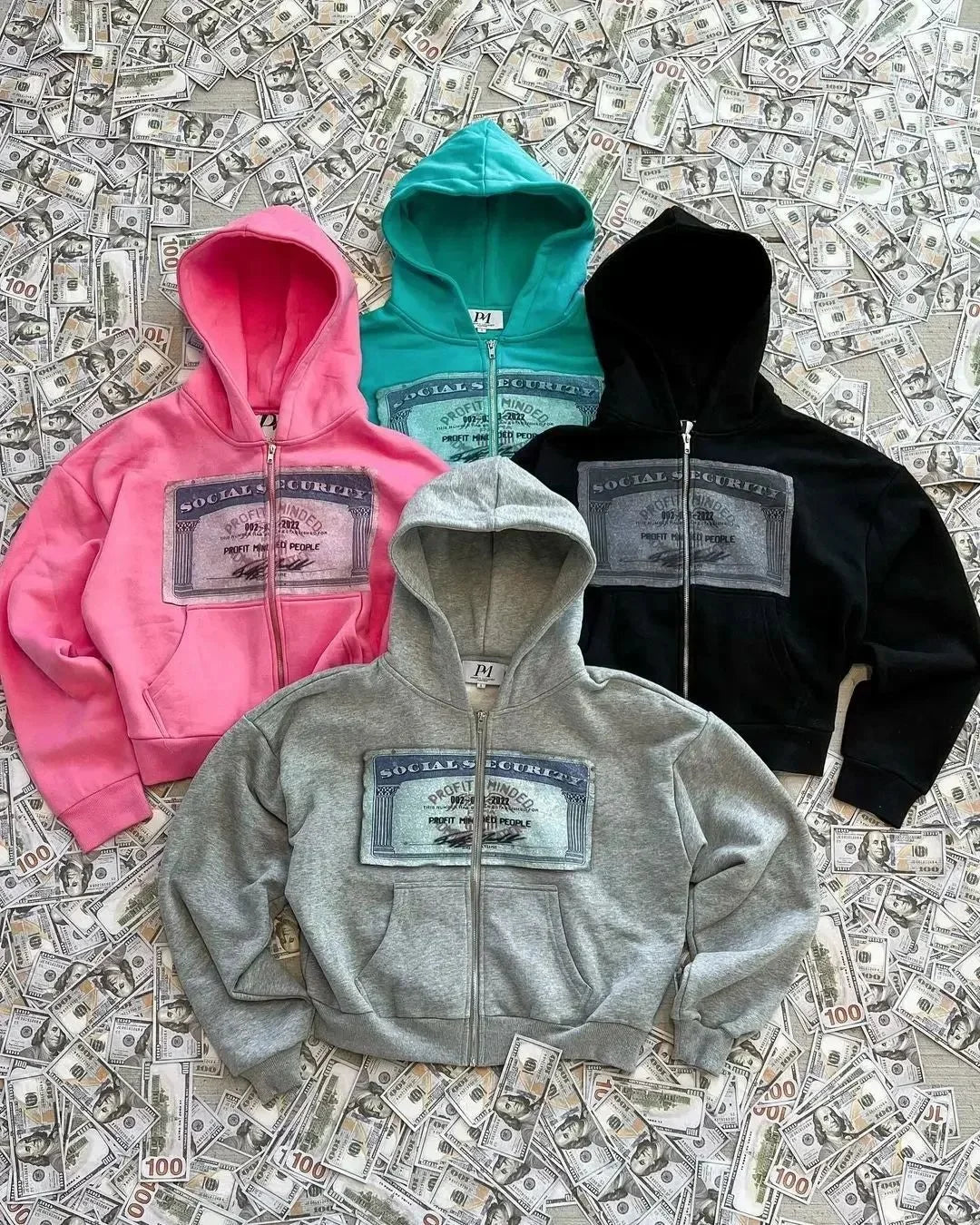 Retro Street Zip Hoodie