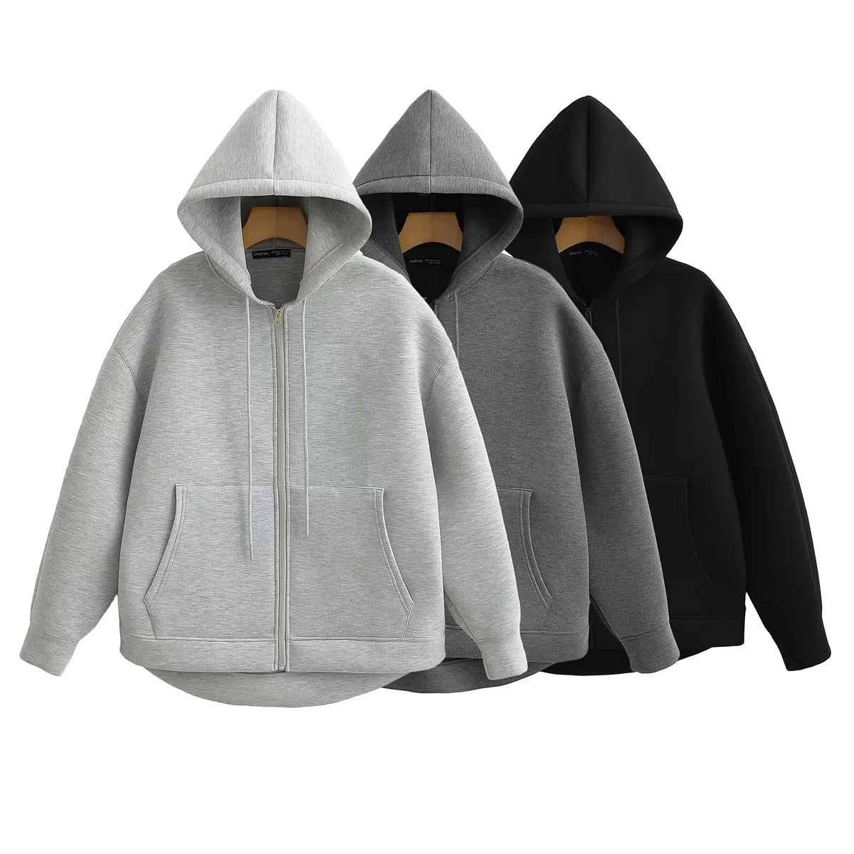 Cloud Oversize Zip Hoodie