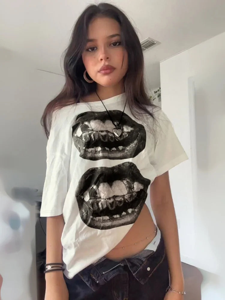Street Pop Graphic Tee — Oversized Fit