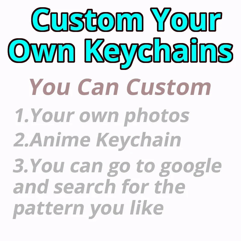 Holo Acrylic Keychain — Custom Charm