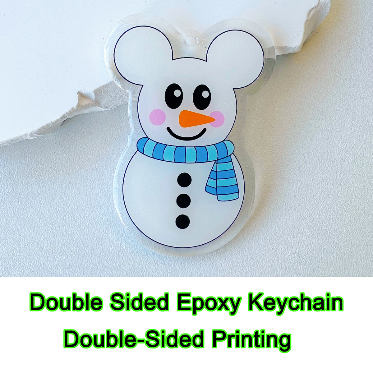 Holo Acrylic Keychain — Custom Charm