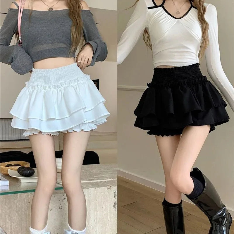 Pleated Mini Skirt